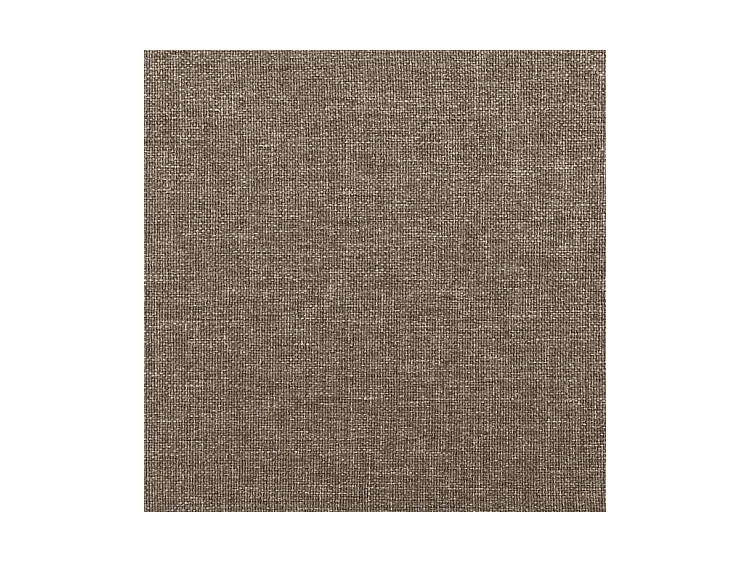 Sommier à lattes de lit avec matelas Taupe 120x200 Tissu