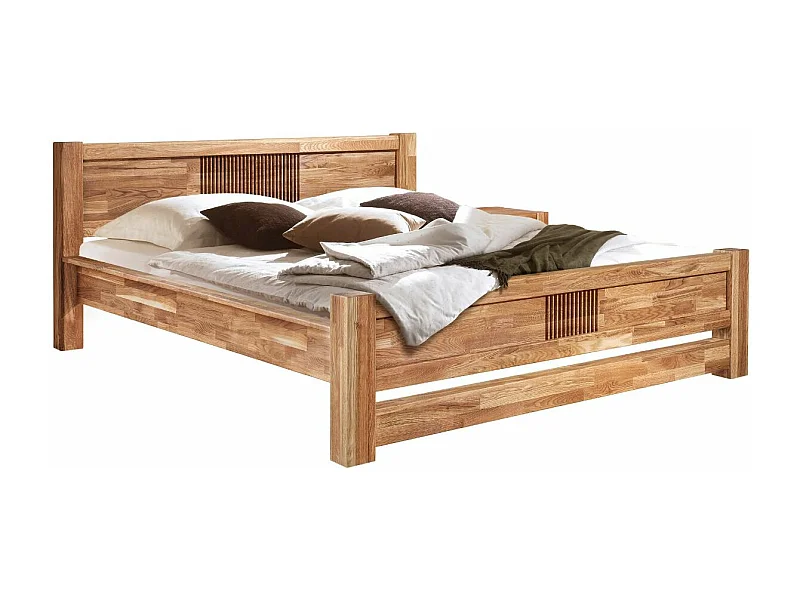 Valoria natuurlijk massief eiken bed-Slapen 160x200cm