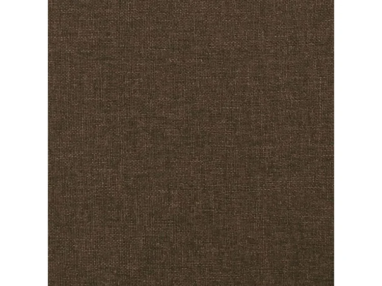 Sommier à lattes de lit avec matelas Marron foncé 140x200