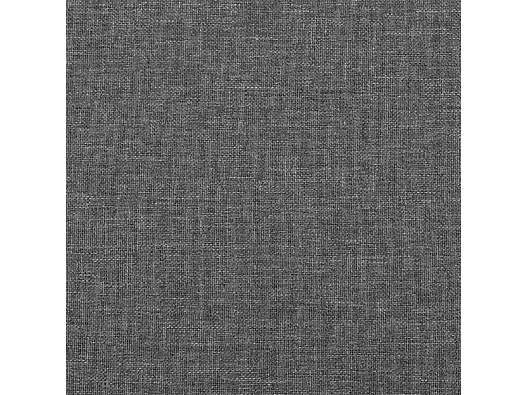 Sommier à lattes de lit avec matelas Gris foncé 120x200 Tissu