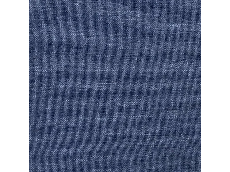 Sommier à lattes de lit avec matelas Bleu 140x190 Tissu