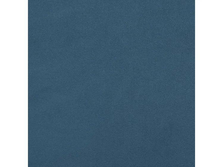 vidaXL Cama box spring con colchón terciopelo azul oscuro 200x200 cm