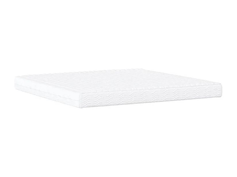 Lit avec matelas bleu 200x200 tissu