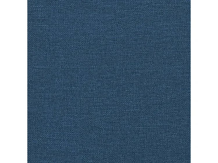 Lit avec matelas bleu 200x200 tissu