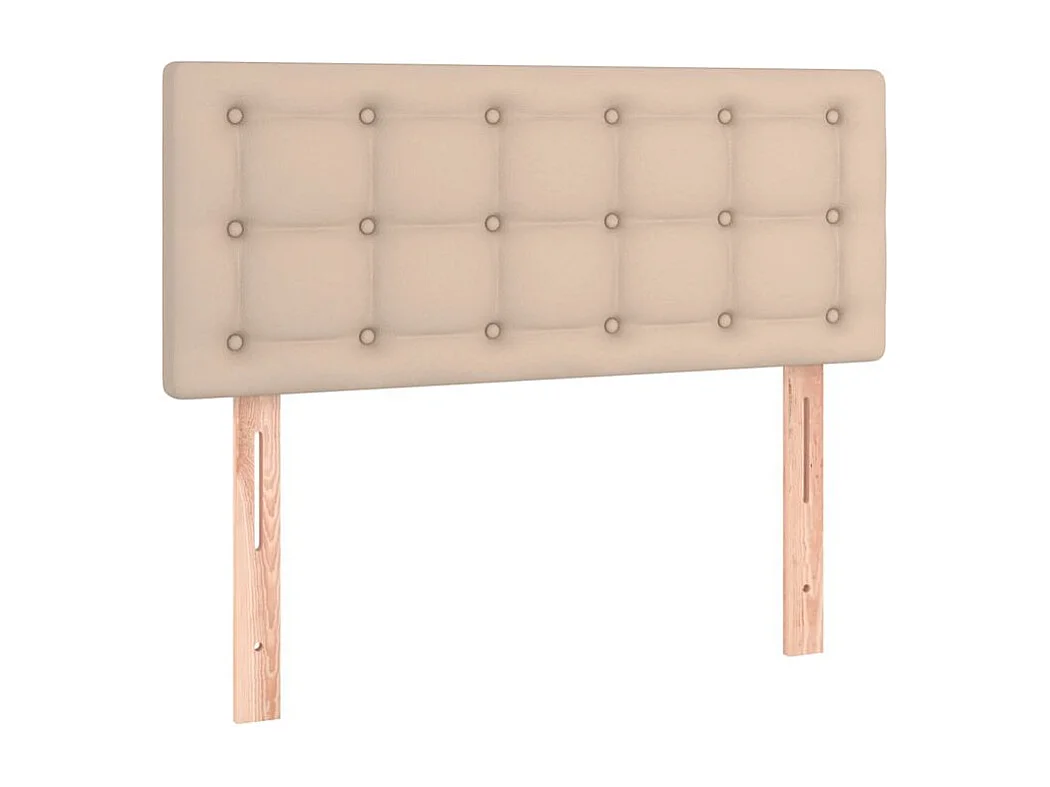 Sommier à lattes de lit avec matelas Cappuccino 90x200