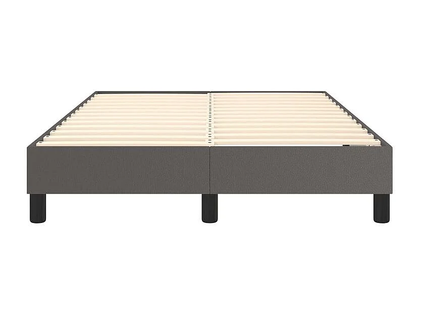 Cadre de lit Gris 120x200 Similicuir
