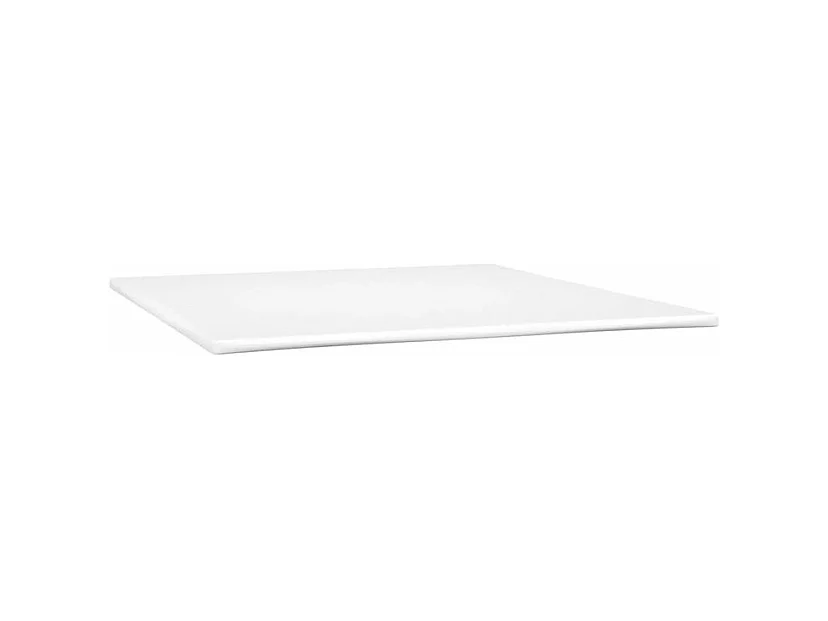 Sommier à lattes de lit avec matelas Gris clair 160x200 Tissu