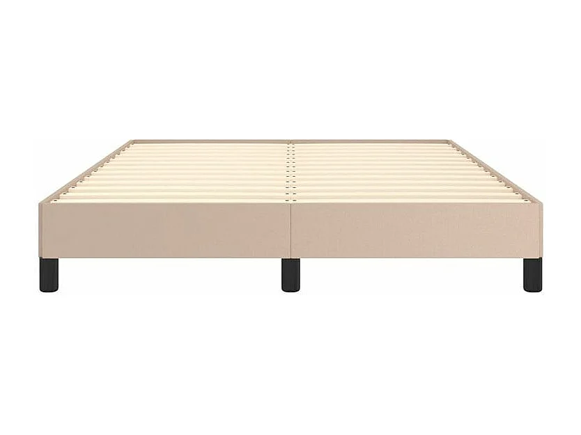 Cadre de lit Cappuccino 140x190 Similicuir