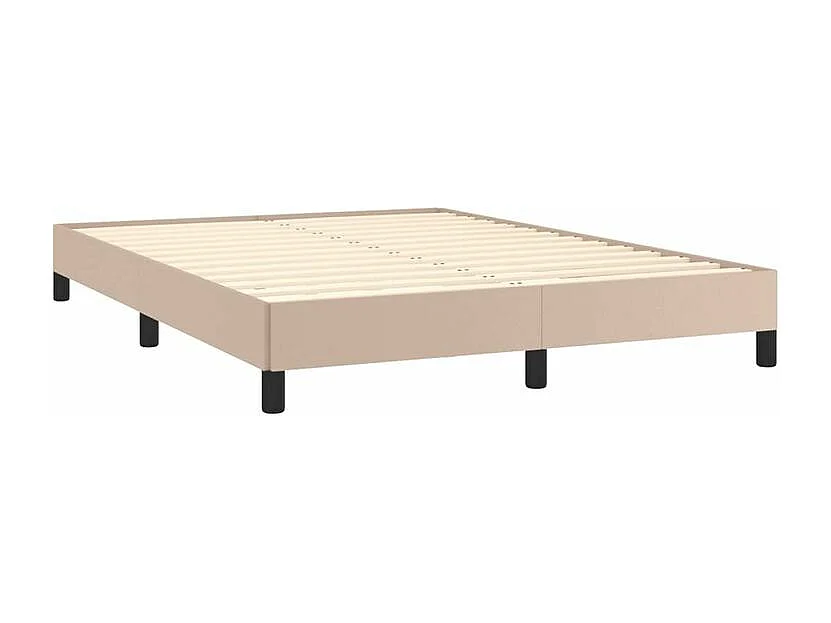 Cadre de lit Cappuccino 140x190 Similicuir