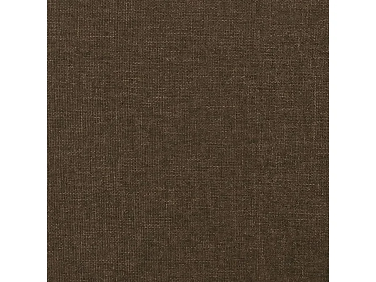 Sommier à lattes de lit avec matelas Marron foncé 100x200