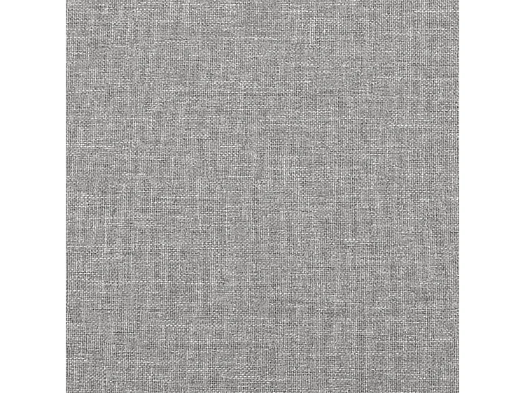 Sommier à lattes de lit avec matelas Gris clair 100x200 Tissu