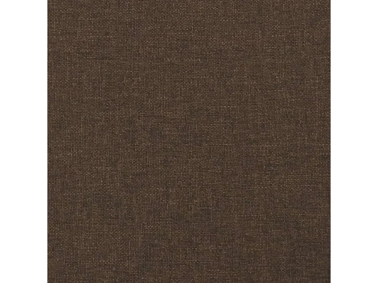 Sommier à lattes de lit avec matelas Marron foncé 90x200