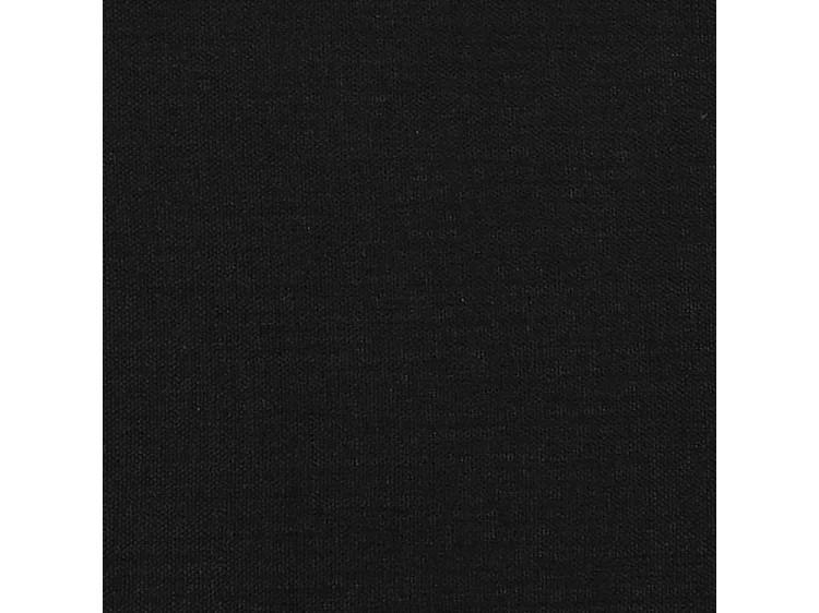 Sommier à lattes de lit avec matelas Noir 90x200 Tissu