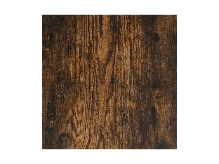 Cadre de lit et tiroirs chêne fumé 90x200 bois d'ingénierie