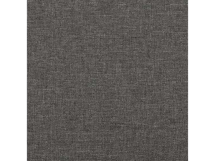 Sommier à lattes de lit avec matelas Gris foncé 80x200 Tissu