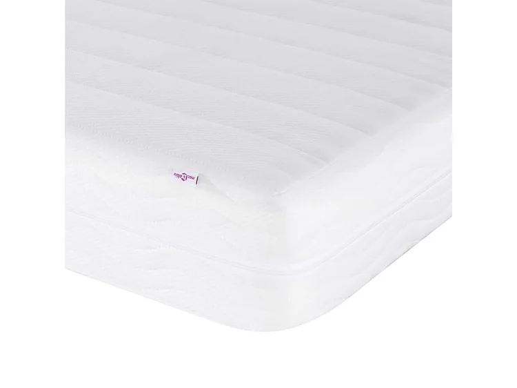 Lit avec matelas bleu 100x200 tissu