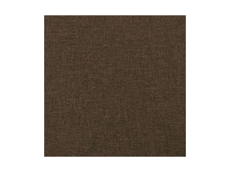 Sommier à lattes de lit avec matelas Marron foncé 120x200