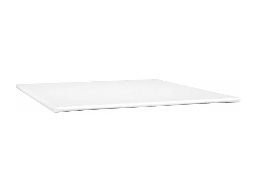 Sommier à lattes de lit avec matelas Gris foncé 160x200 Tissu