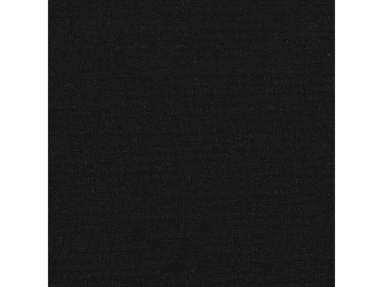 Sommier à lattes de lit et matelas Noir 80x200 Tissu