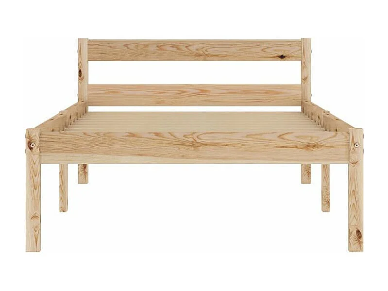 Lit adulte pin massif clair Dorma 100x200