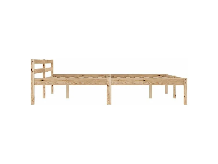 Lit adulte pin massif clair Dorma 180x200
