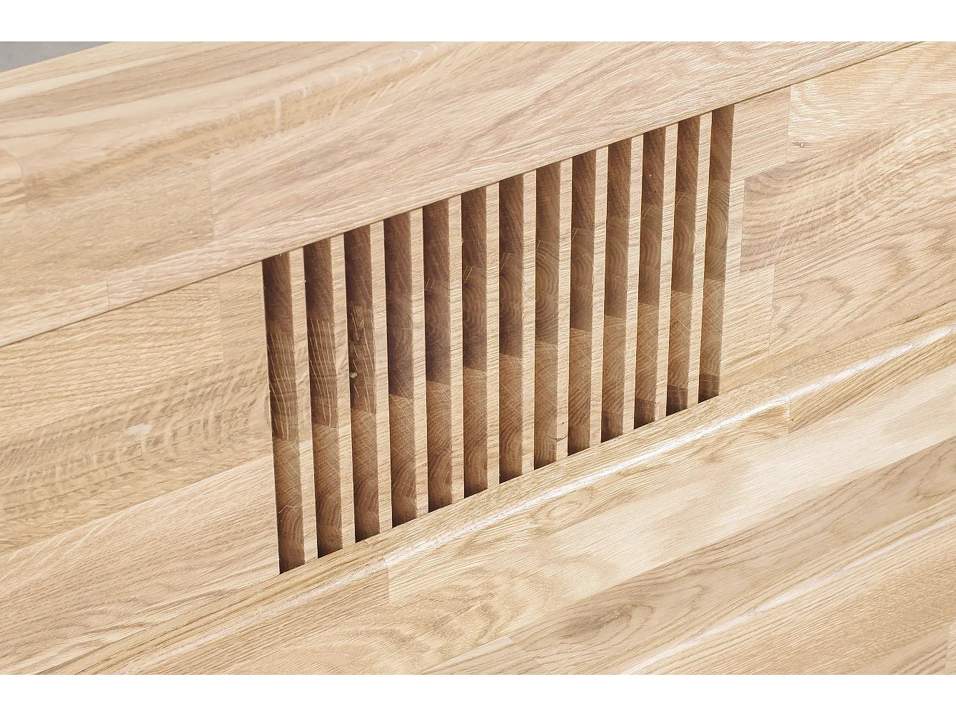 Valoria witgekalkt massief eiken bed-Slapen 180x200cm