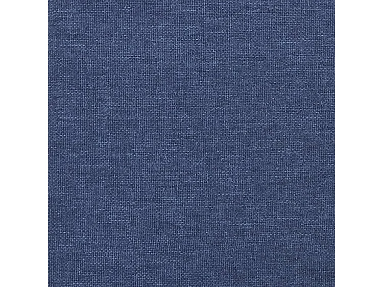 Sommier à lattes de lit avec matelas Bleu 100x200 Tissu