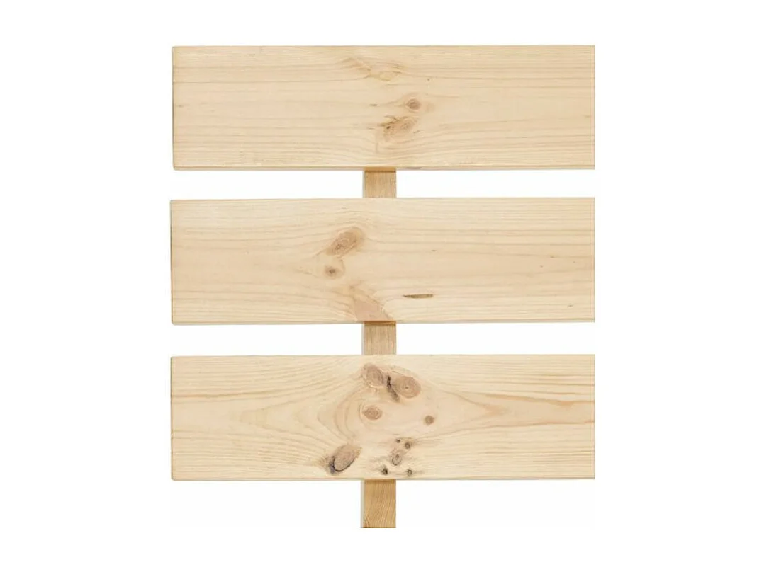 Lit adulte pin massif clair Cozy 180x200