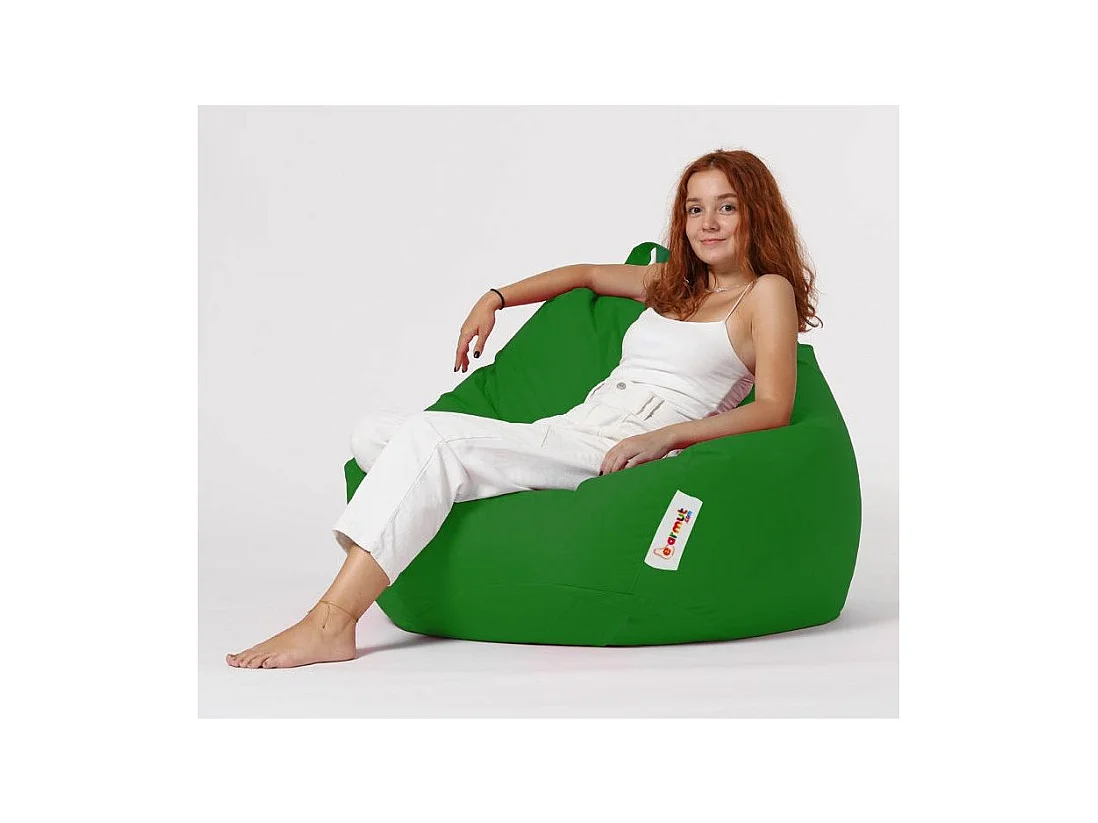 Premium XXL groene zitzak