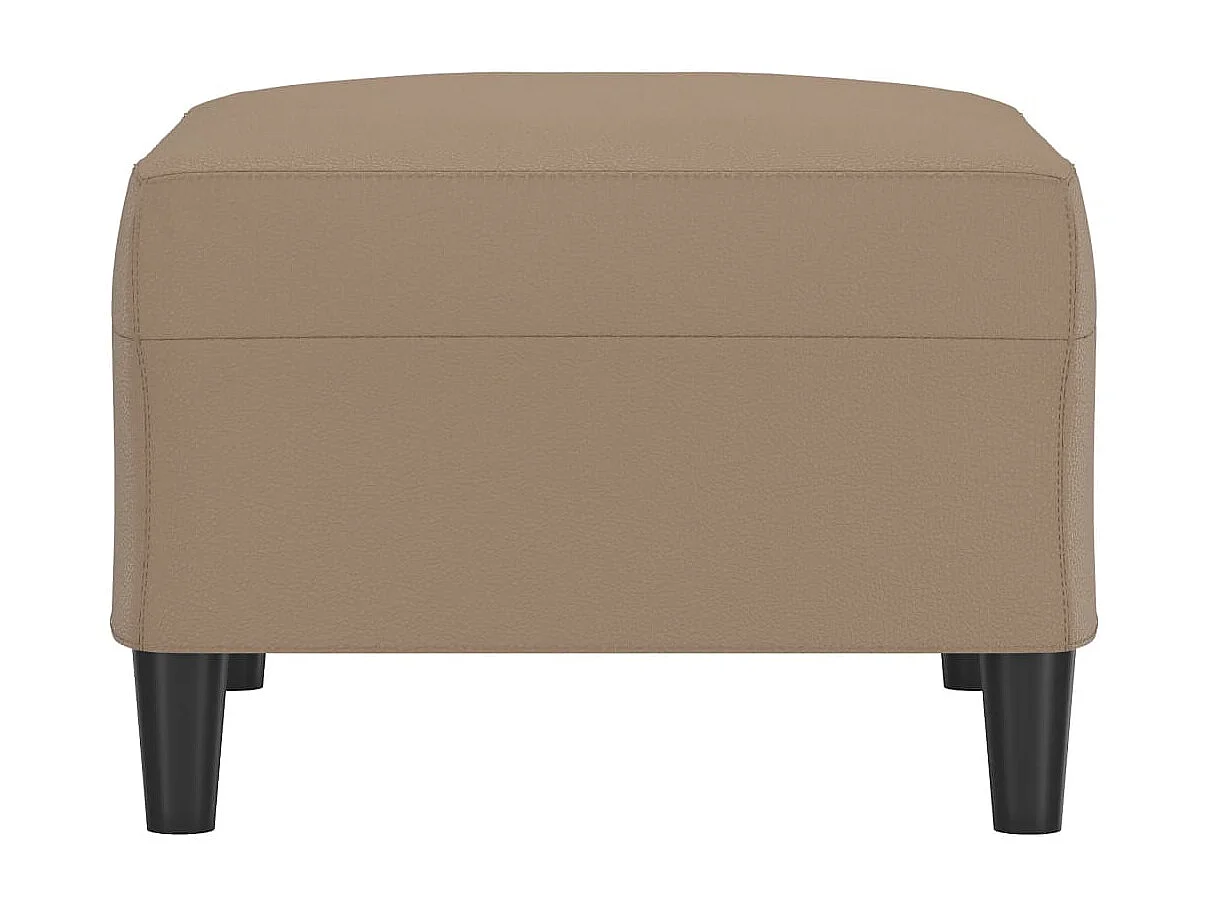 Repose-pied Cappuccino 70x55x41 Similicuir