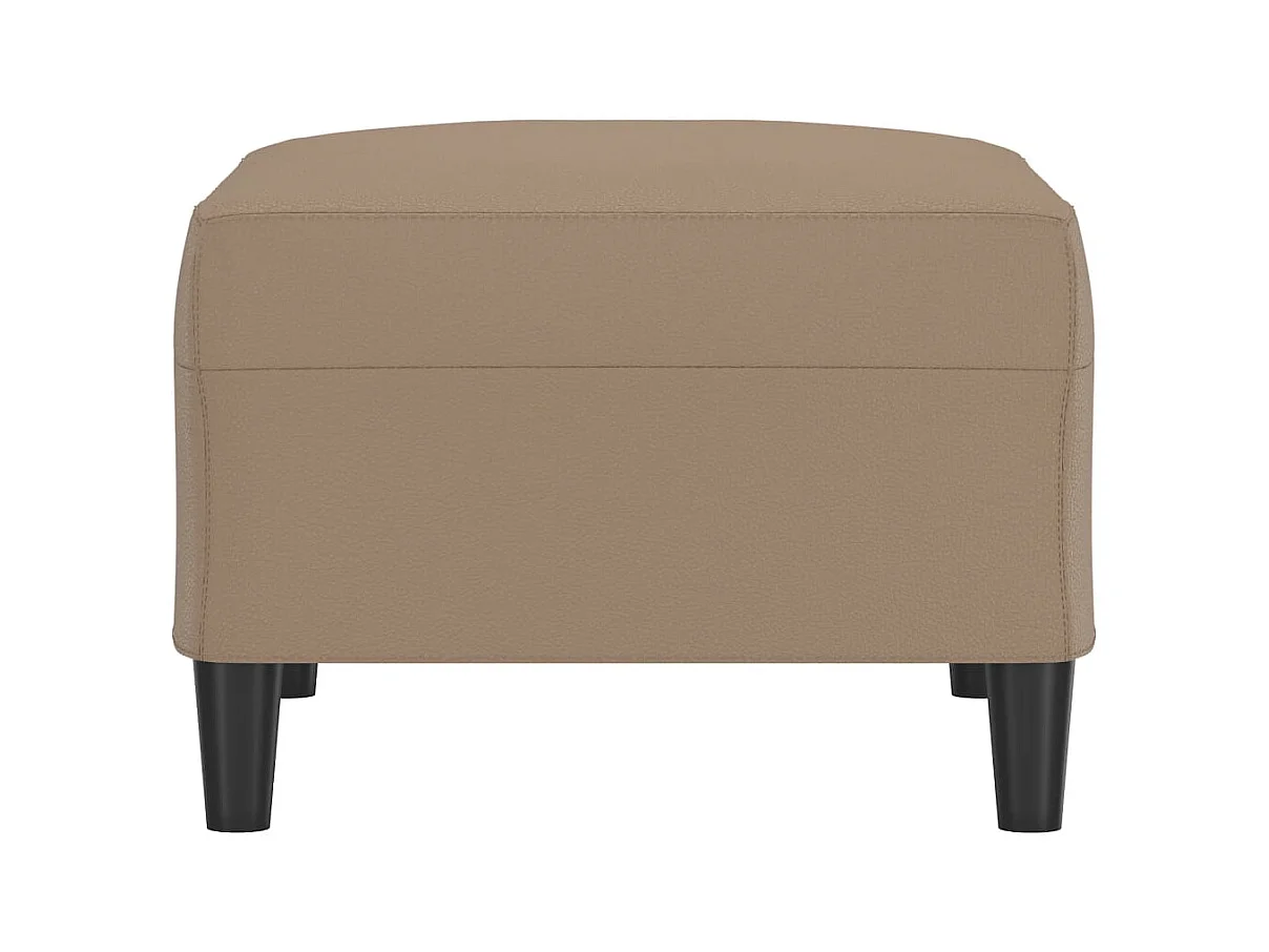 Repose-pied Cappuccino 70x55x41 Similicuir