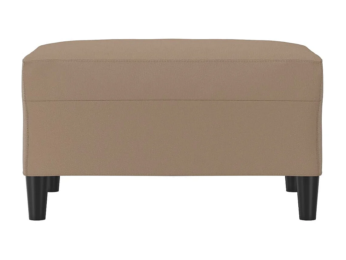 Repose-pied Cappuccino 70x55x41 Similicuir