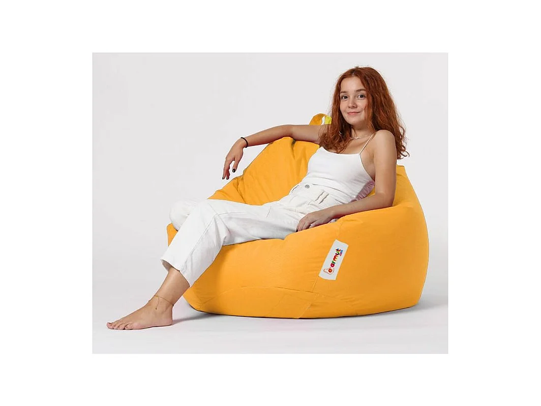 Premium XXL gele zitzak