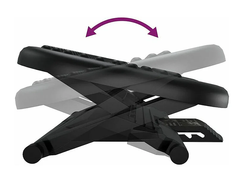 Repose-pieds Noir 46x34,5x11