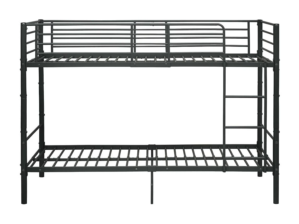 Lit superposé métal noir 90x200 Baroka