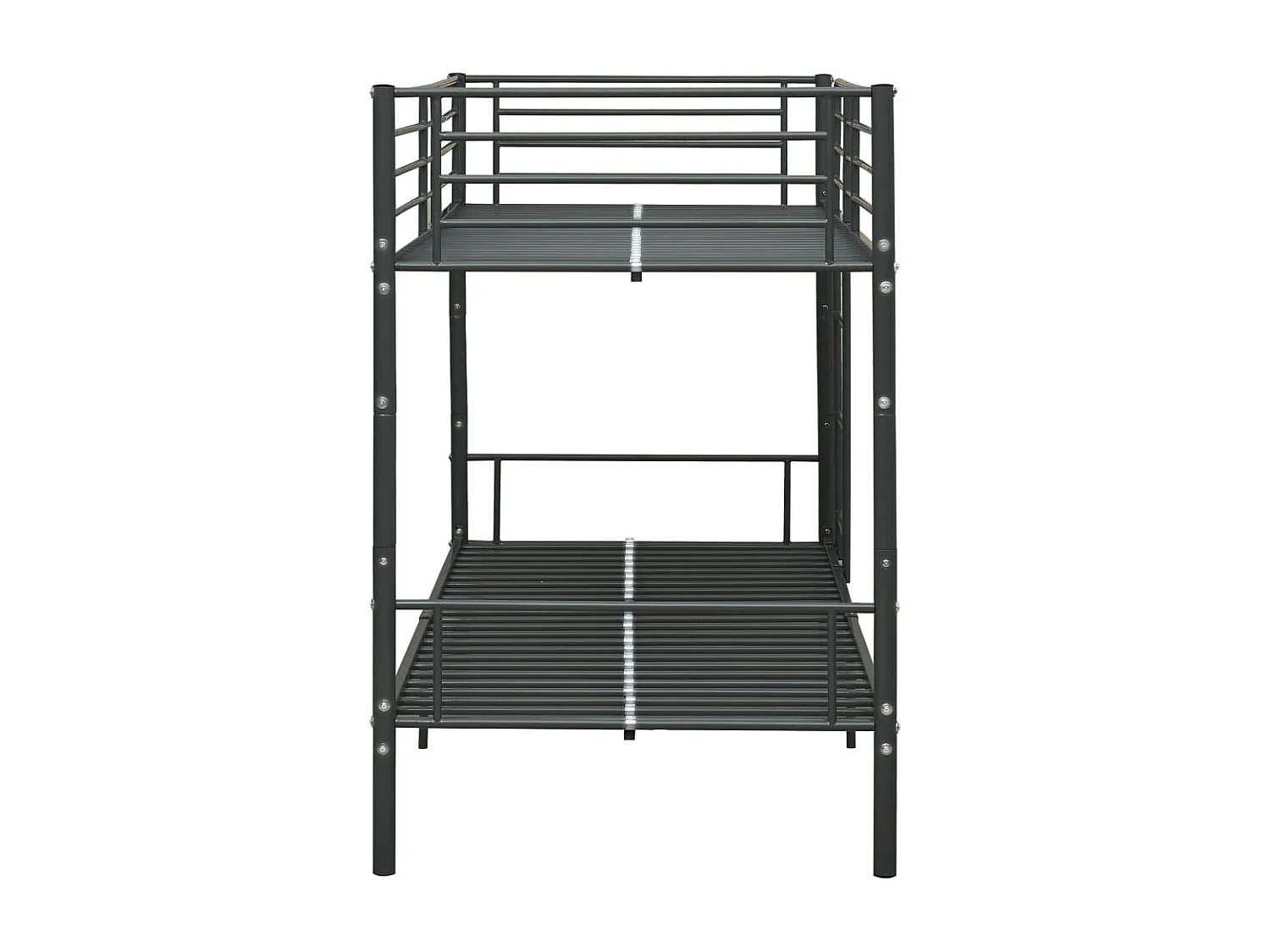 Lit superposé métal noir 90x200 Baroka