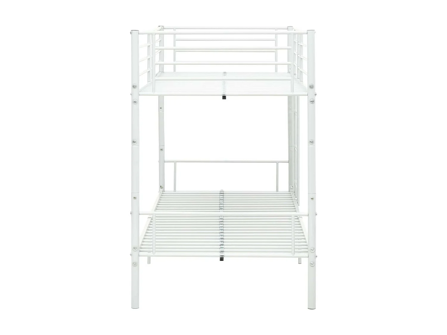 Lit superposé métal blanc 90x200 Baroka