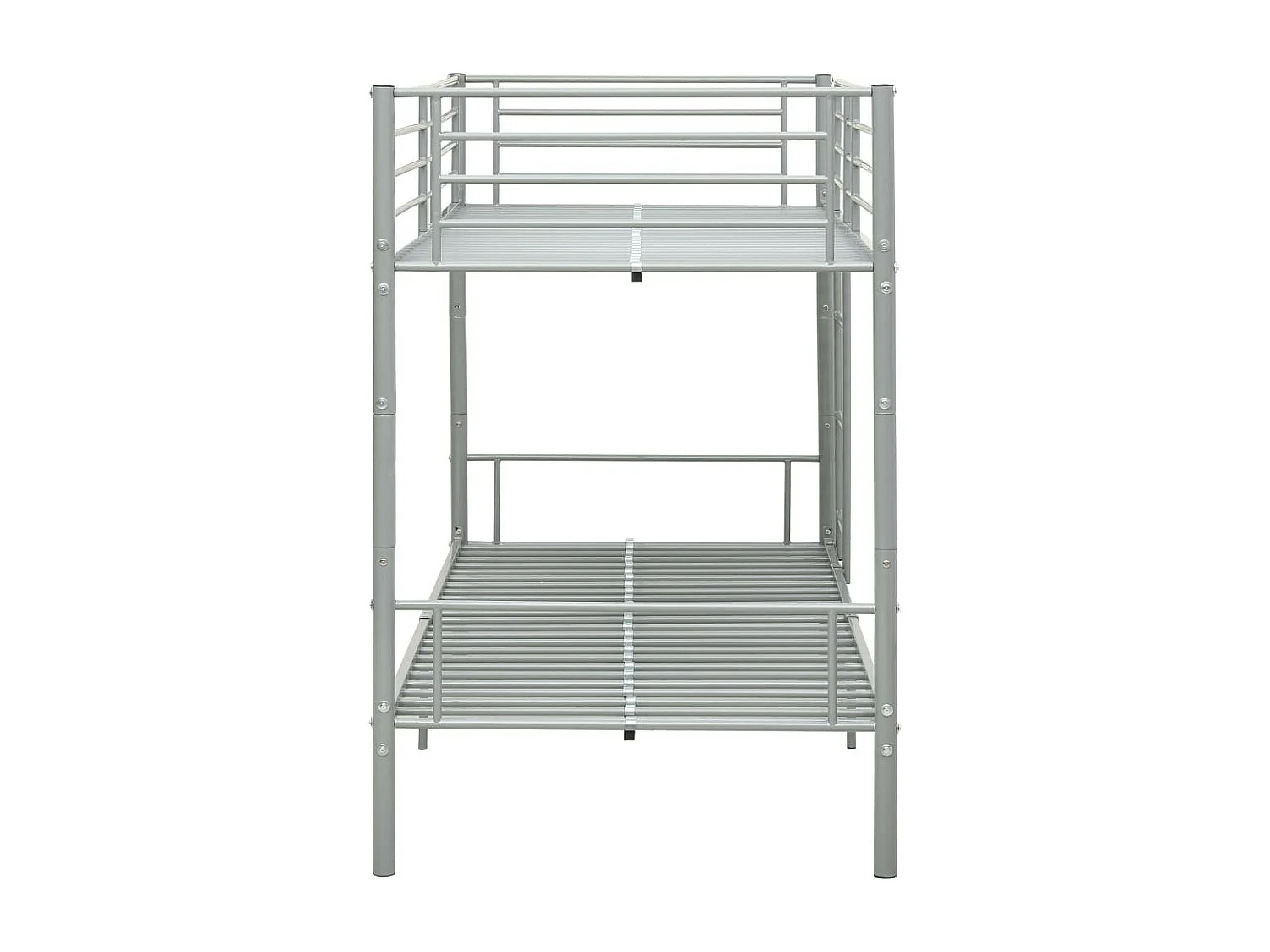 Lit superposé métal gris 90x200 Baroka