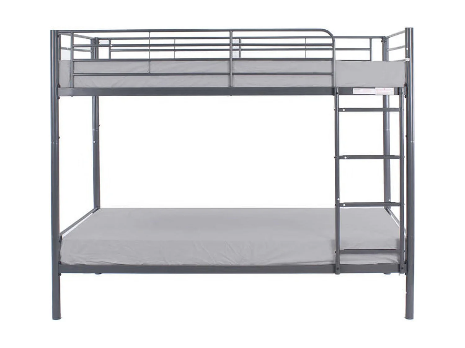 Lit superposé séparable métal 90x190 Aliza-Couleur Blanc