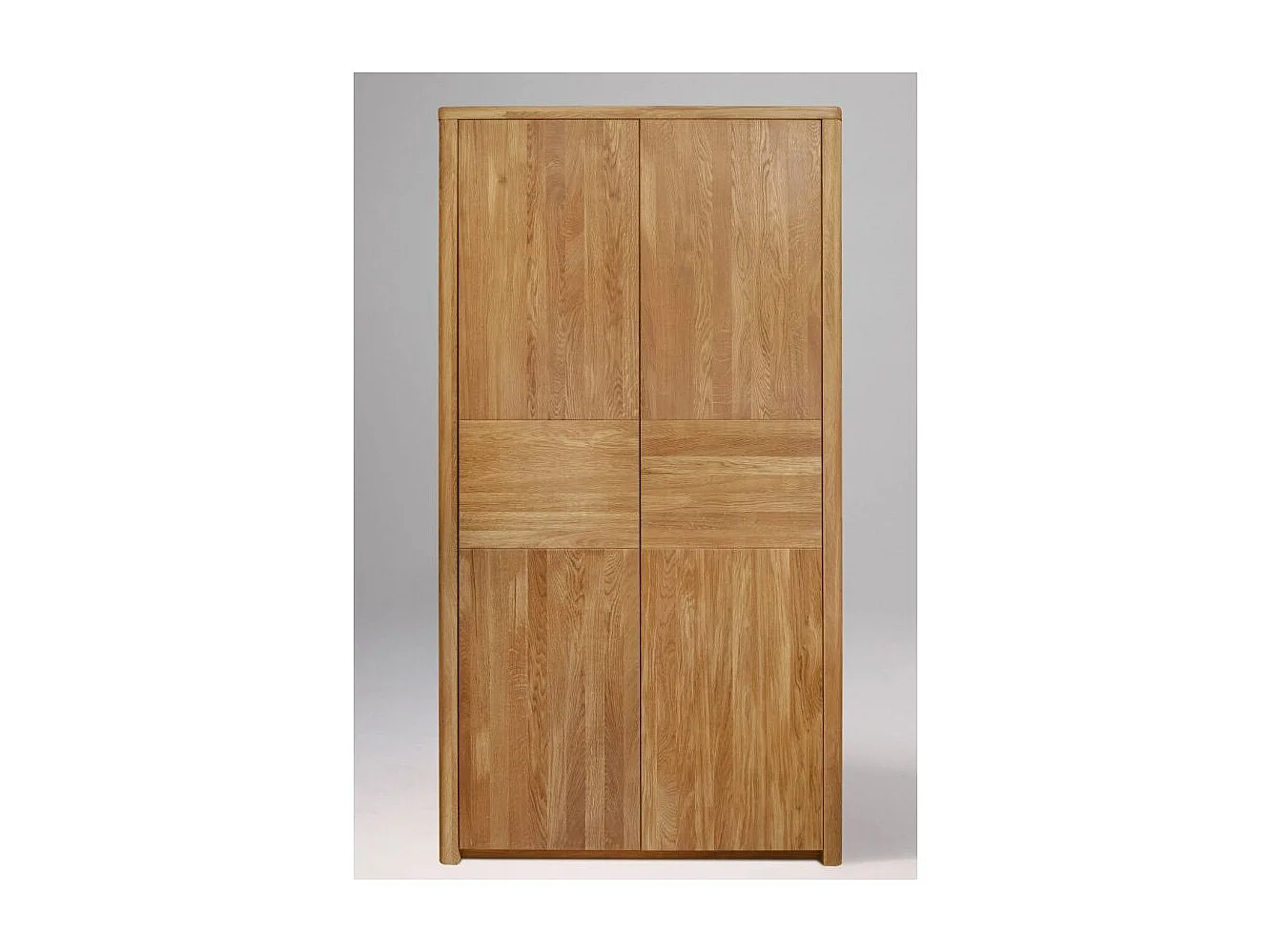 Armoire en chêne massif 2 portes Eliza 108cm