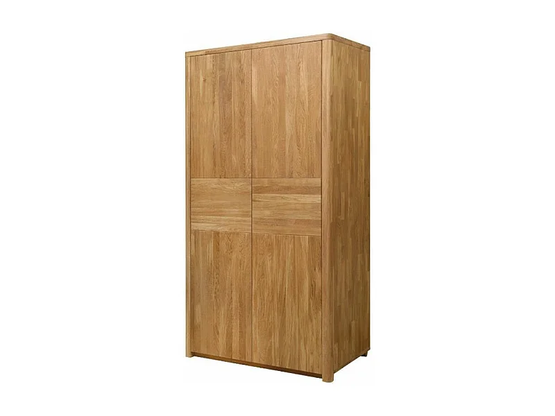 Armoire en chêne massif 2 portes Eliza 108cm