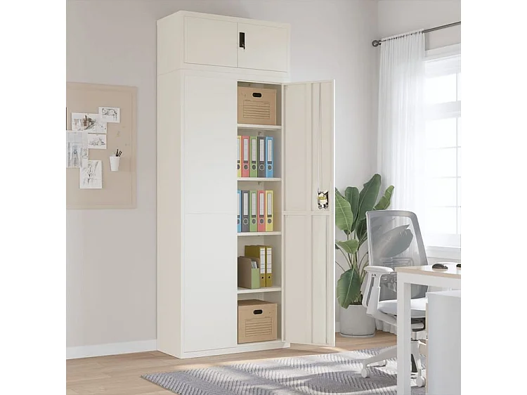 Classeur blanc 90x40x240 acier