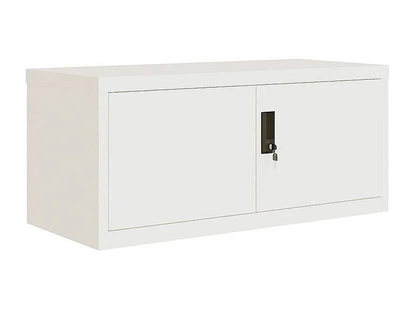 Classeur blanc 90x40x240 acier
