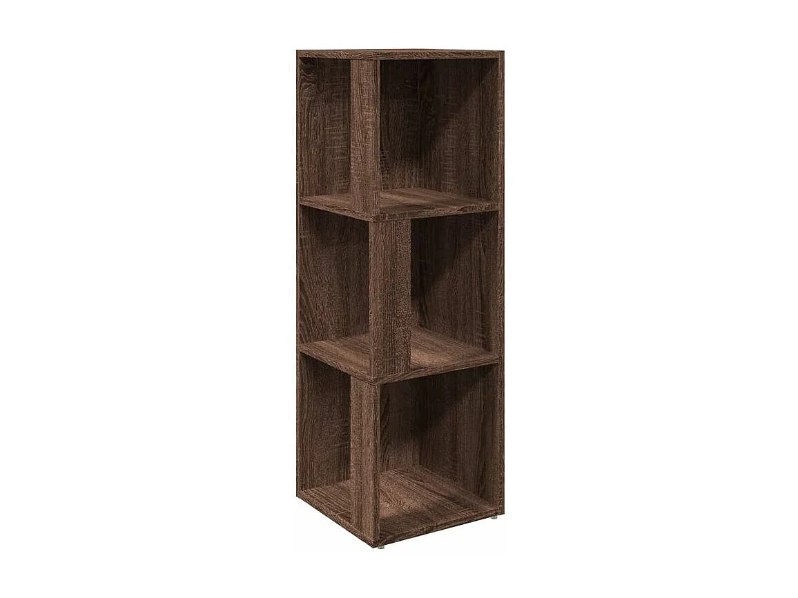 Armoire d'angle Chêne marron 33x33x100 Bois d'ingénierie