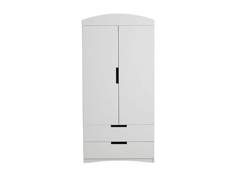 Armoire 2 portes enfant blanche Klaki