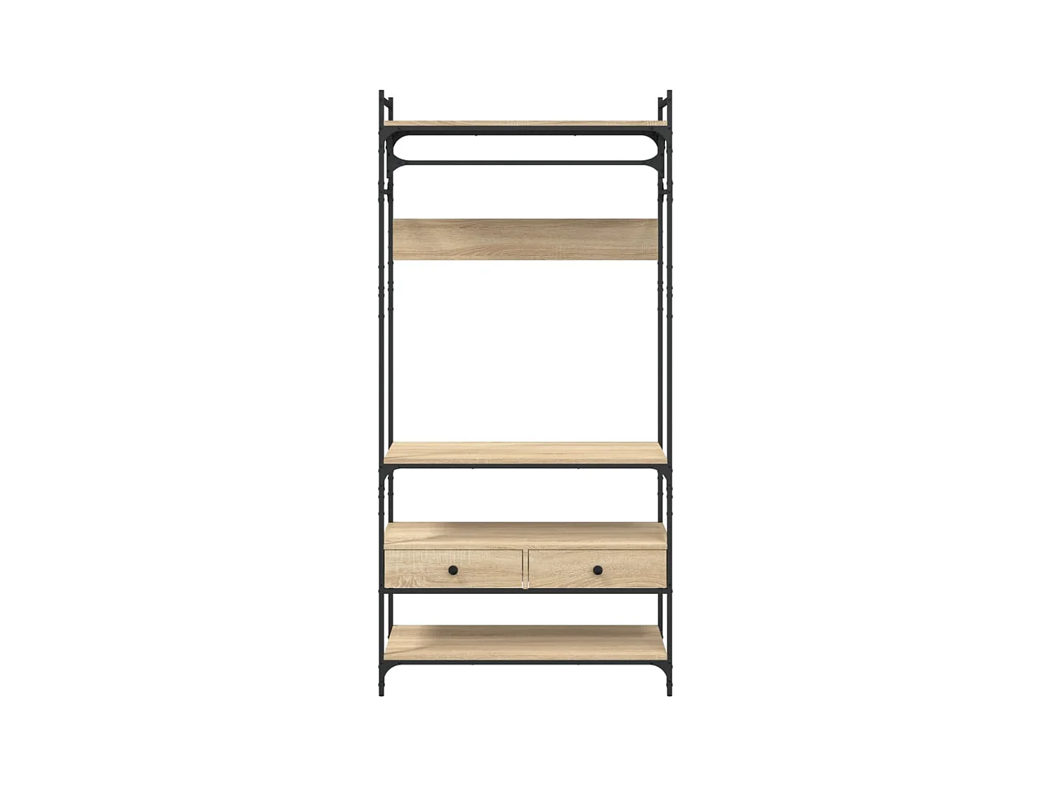 Armoire à tiroirs chêne sonoma 89x39x184,5 bois d'ingénierie