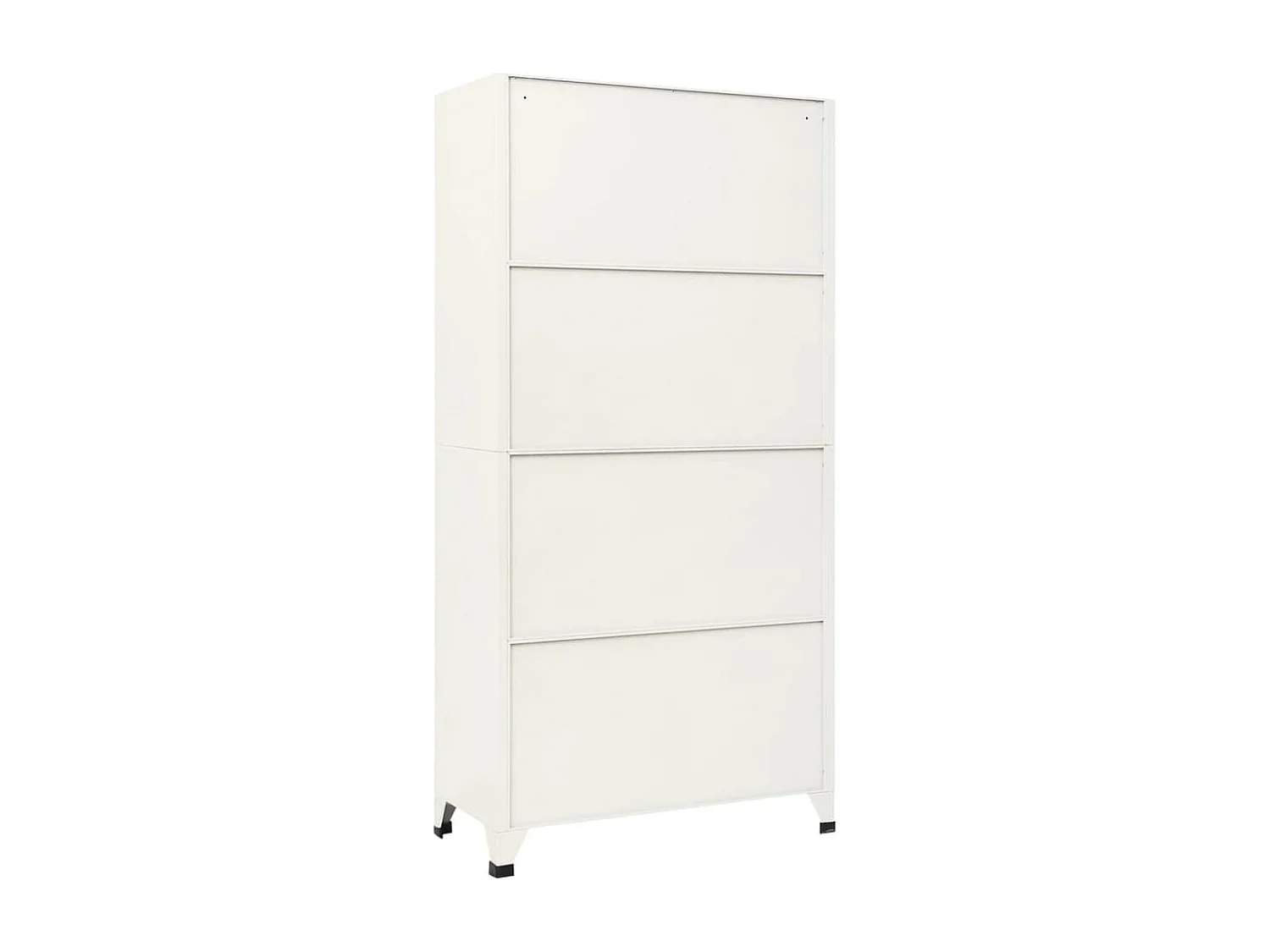 Armoire à casiers Gris et bleu 90x45x180 Acier