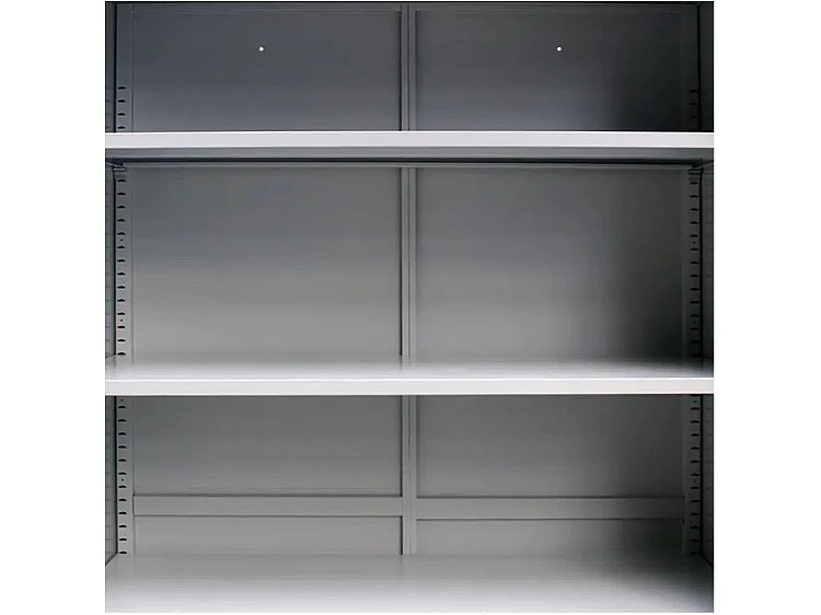 Armoire en métal gris 2 portes Phil 90cm 2
