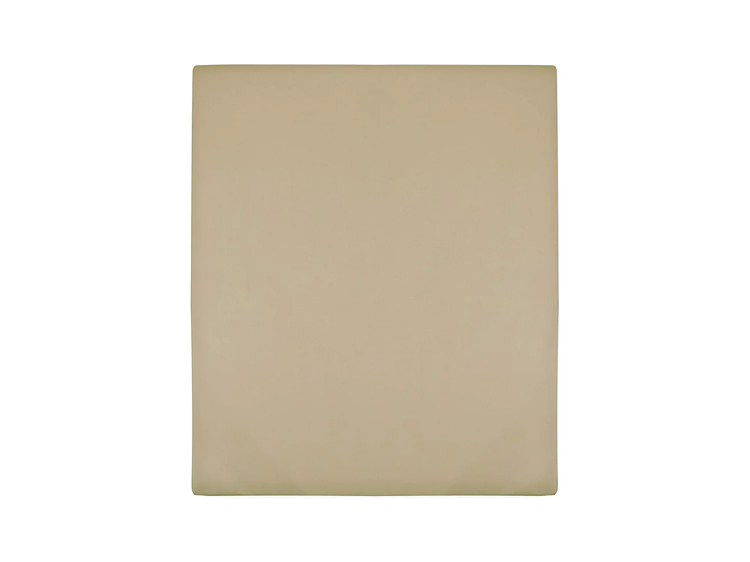 Drap-housse Jersey Taupe 100x200 Coton