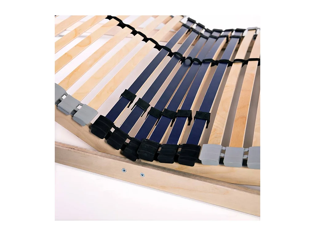 Lattenbodem met 42 latten 7 zones 140x200 cm